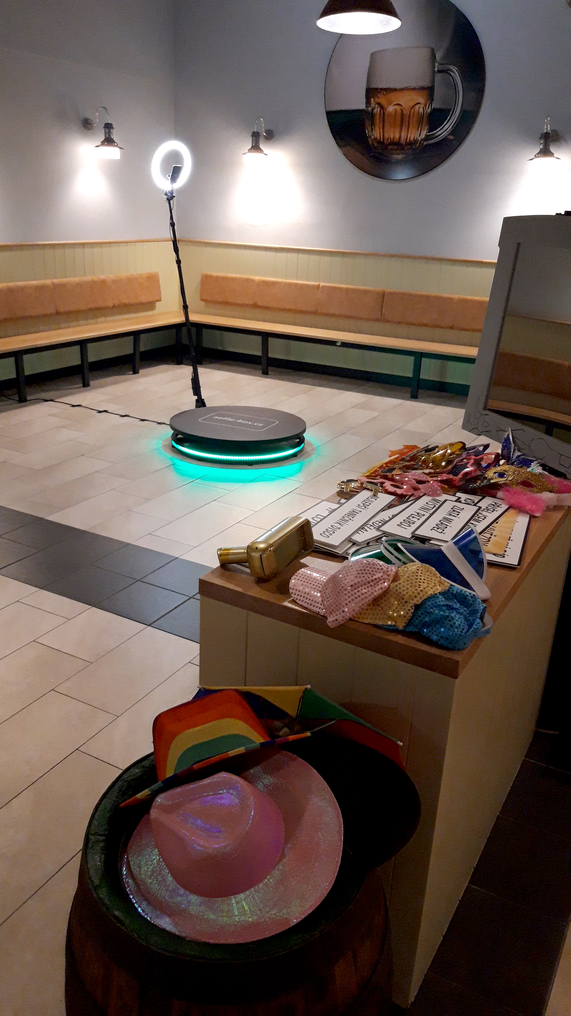 Ukázka služby Video 360 od SelfieBoxu